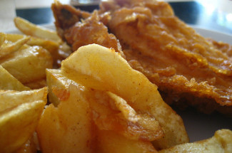 Bardsley’s fish and chips, Brighton, UK