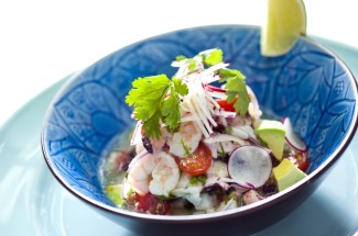 Classic Cuban ceviche