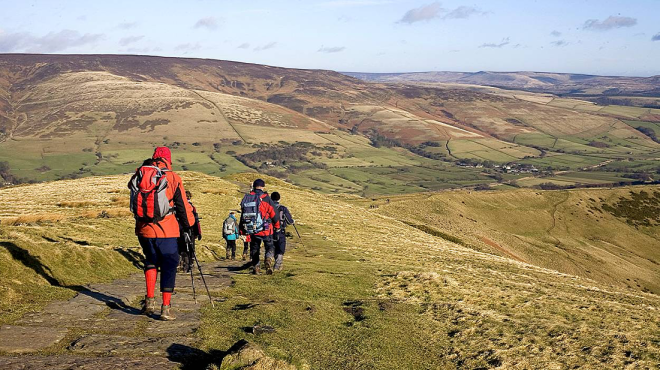 Castleton in the Peak District